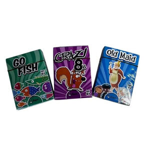 Regal Card Games, Old Maid, Crazy 8s, Go Fish New Sealed Kids Children 4+